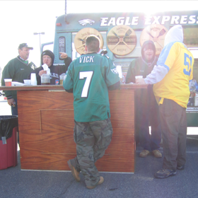 Cavs Eagles Tailgate